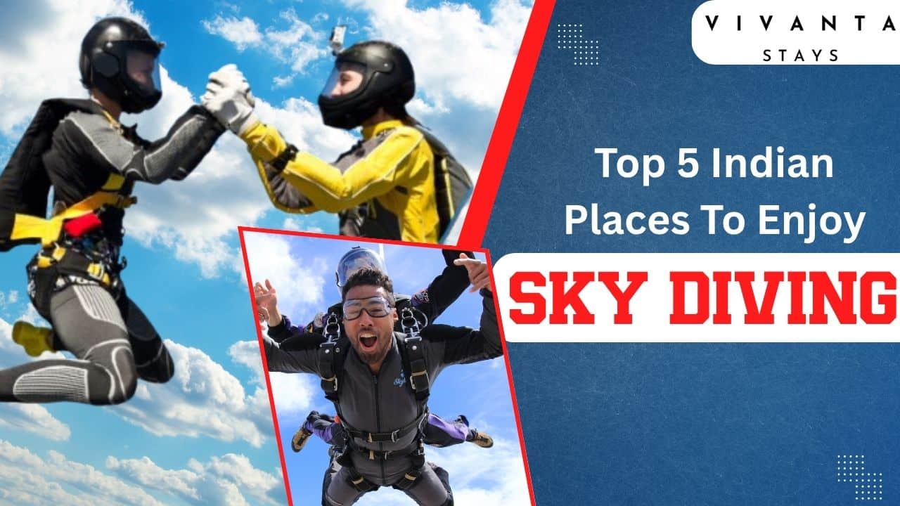 Read more about the article Top 5 Indian Places To Enjoy Skydiving